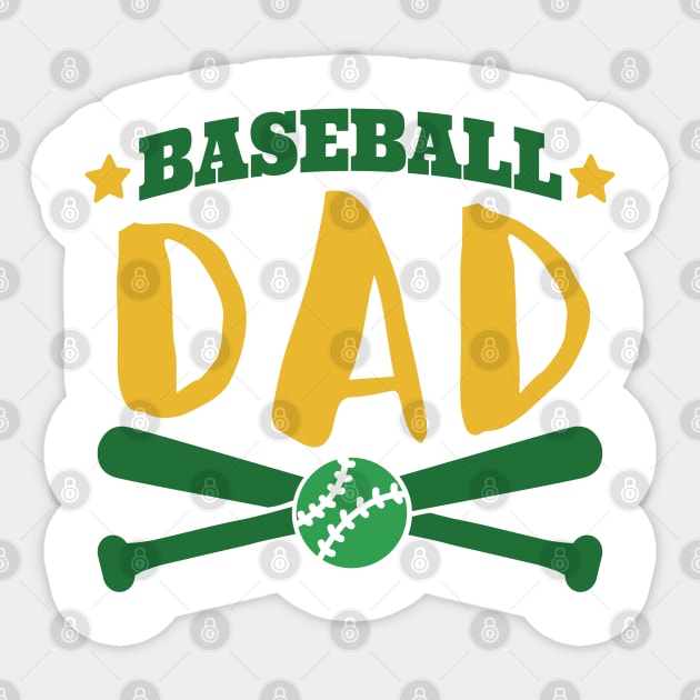 Baseball Dad Sticker by MajorCompany